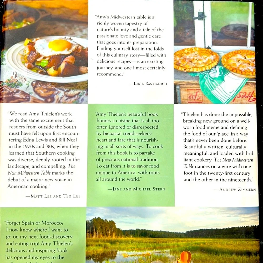 The New Midwestern Table Hardcover Cookbook NWT Heartland Recipes